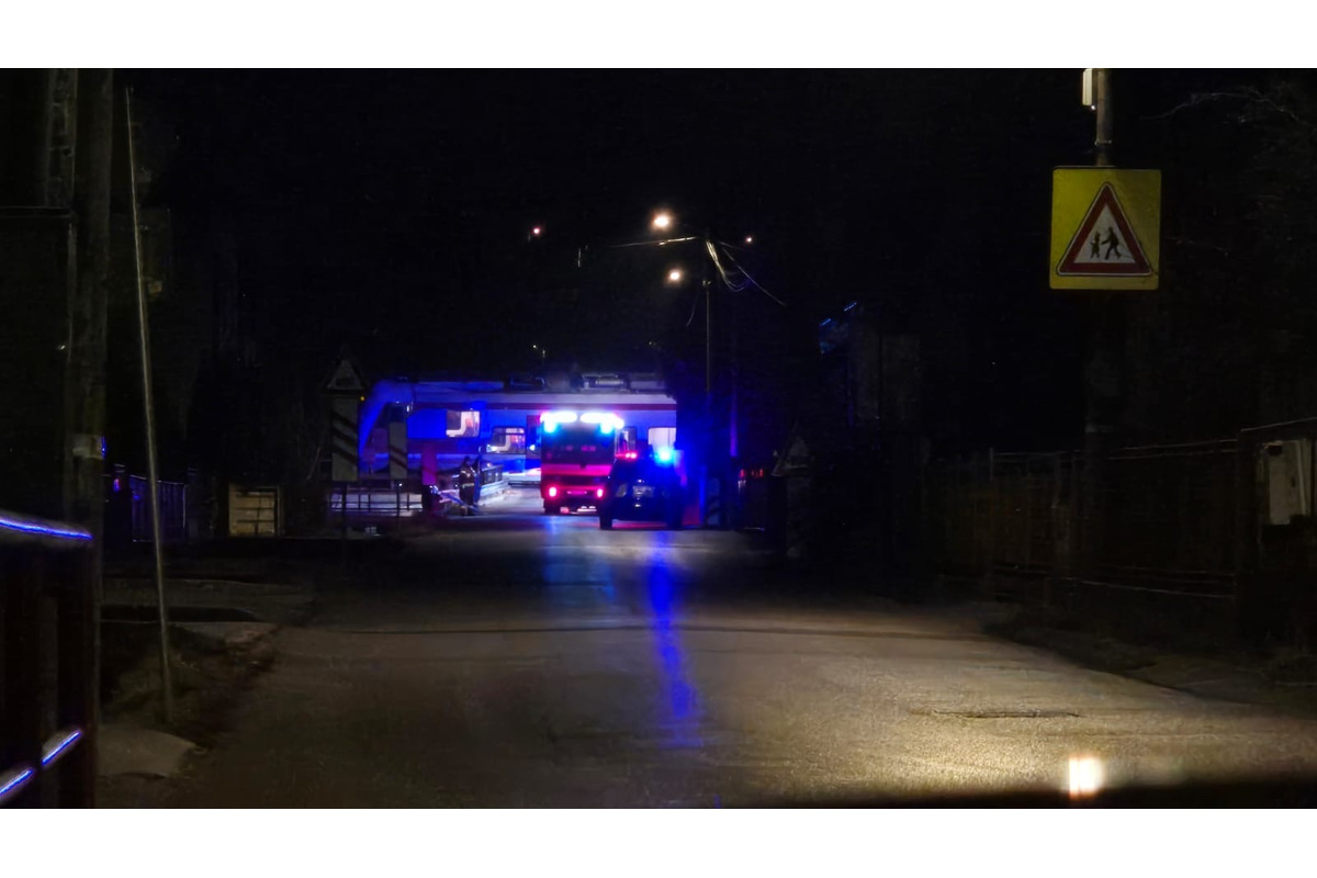 FOTO: Tragická zrážka chodca s vlakom v Brodne, foto 1