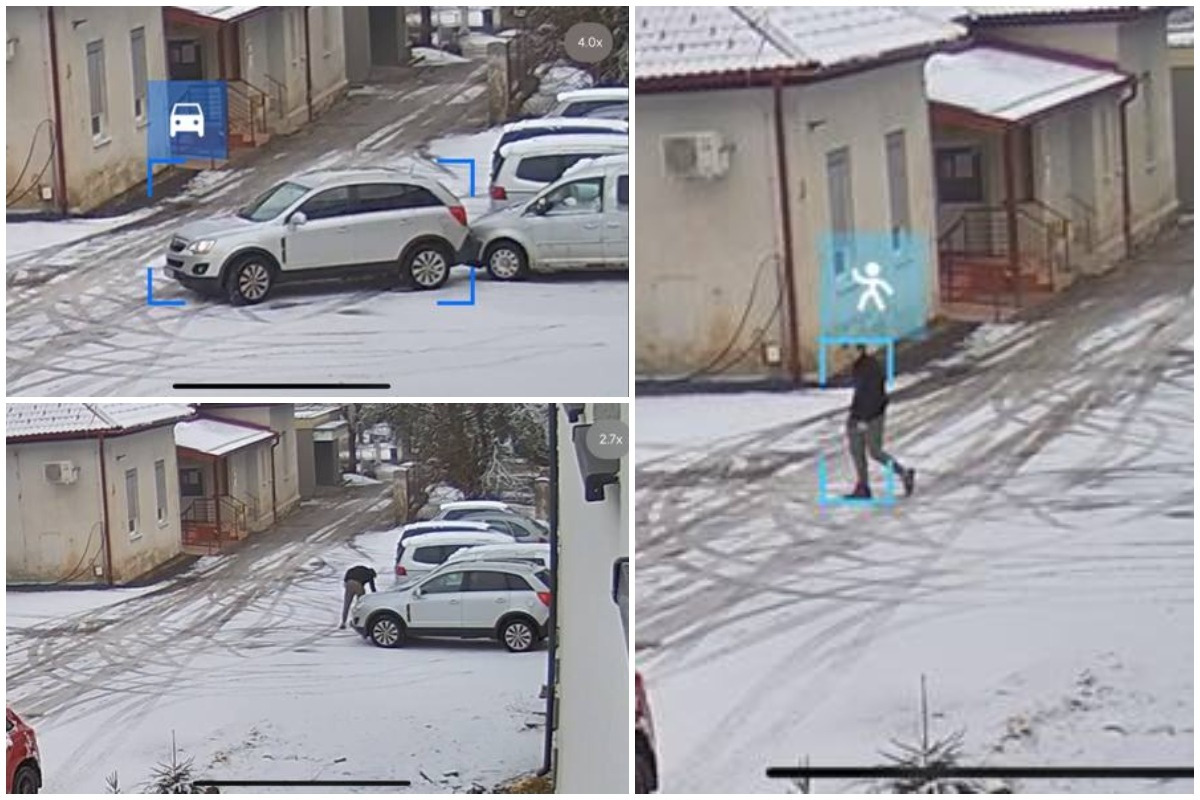 FOTO: Kamery zachytili vodiča, ktorý nabúral do auta a ušiel z miesta nehody, foto 4