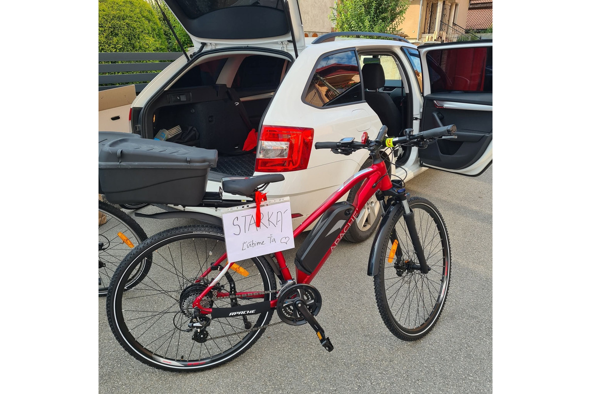 FOTO: Ukradnutý bicykel v Strečne, foto 1