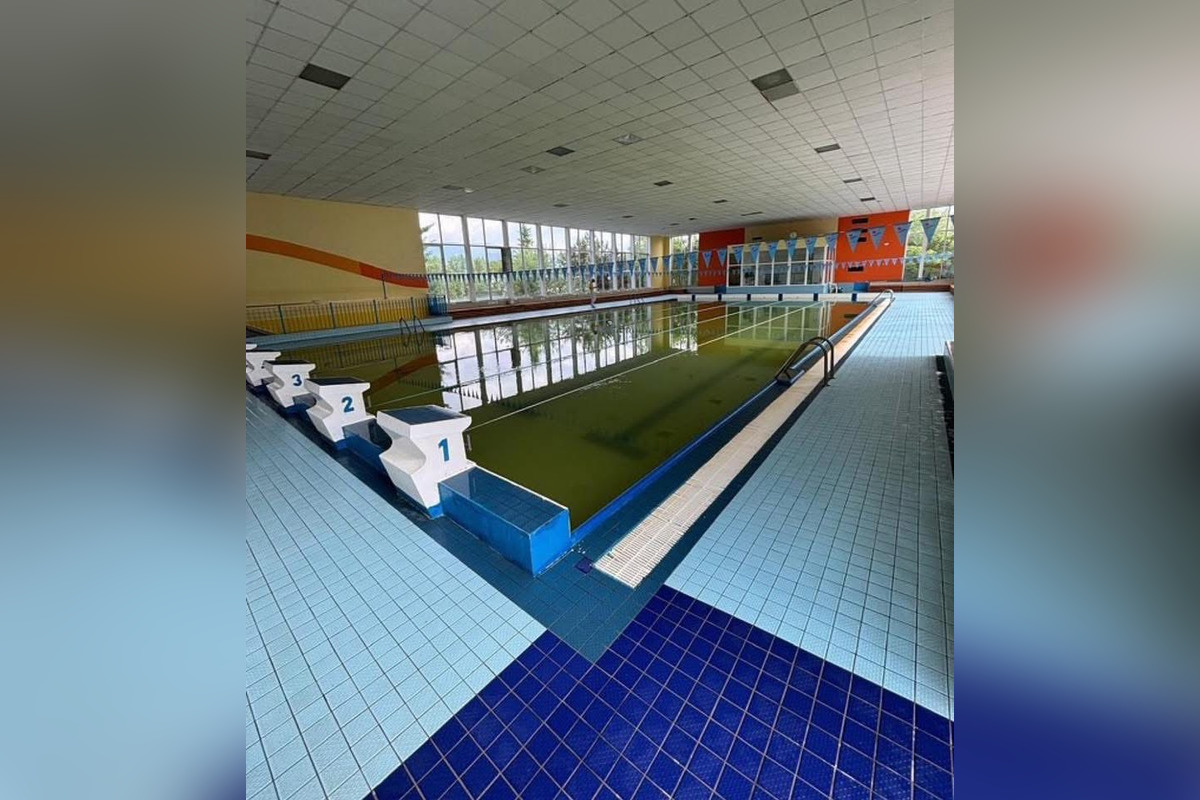 FOTO: Havária na plavárni v Martine, foto 1