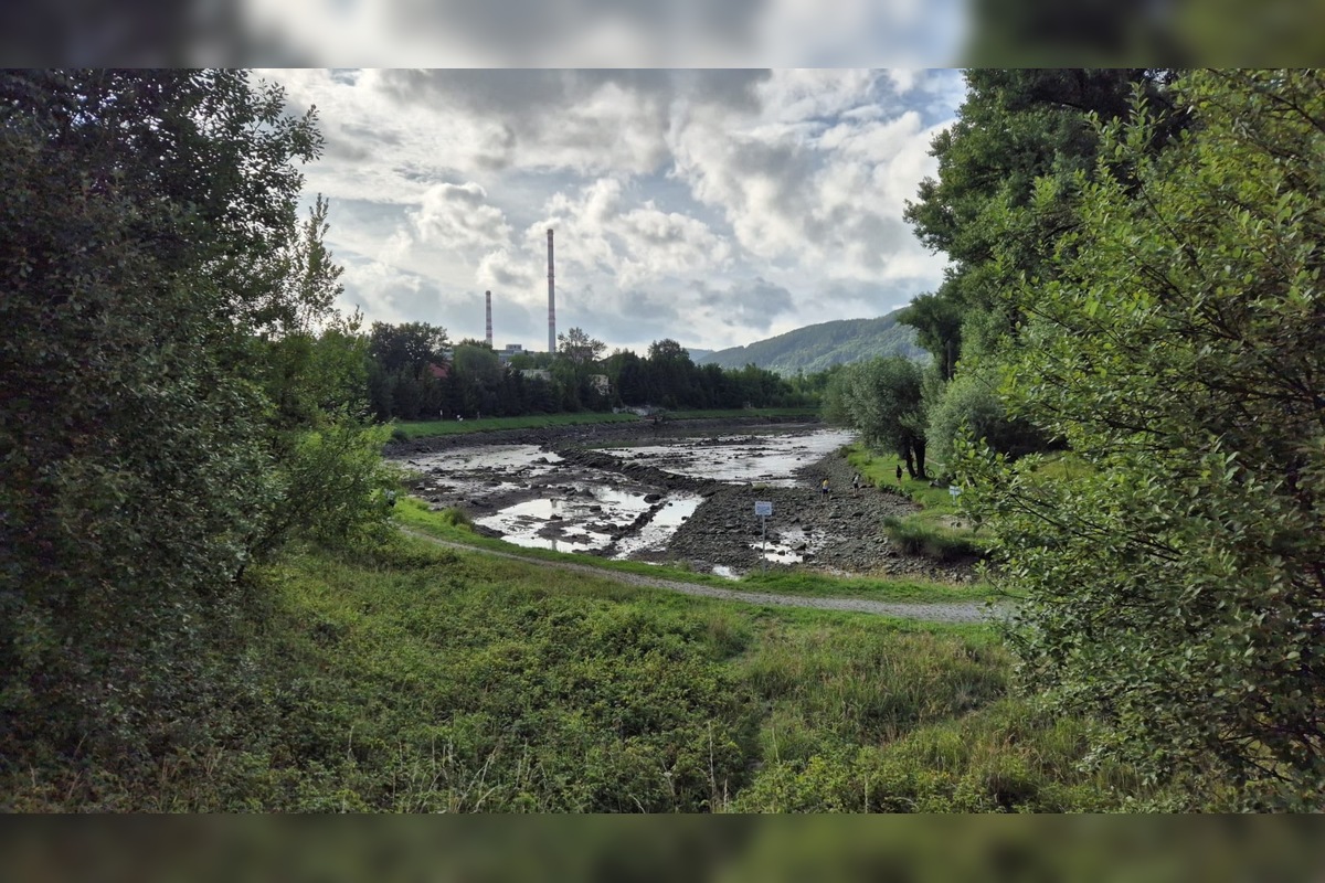 FOTO: Jazero pri Celulózke v Žiline zíva prázdnotou, foto 2