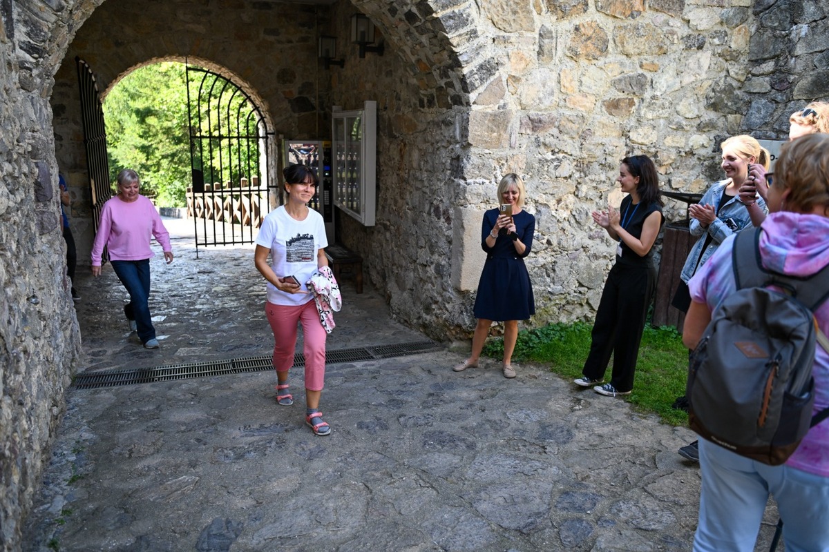 FOTO: Toto je návštevníčka hradu Strečno s číslom 1 500 000!, foto 15