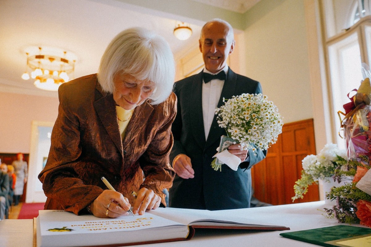 FOTO: Krásne zábery zlatej svadby Žilinčanov, ktorí sú spolu už 50 rokov, foto 3