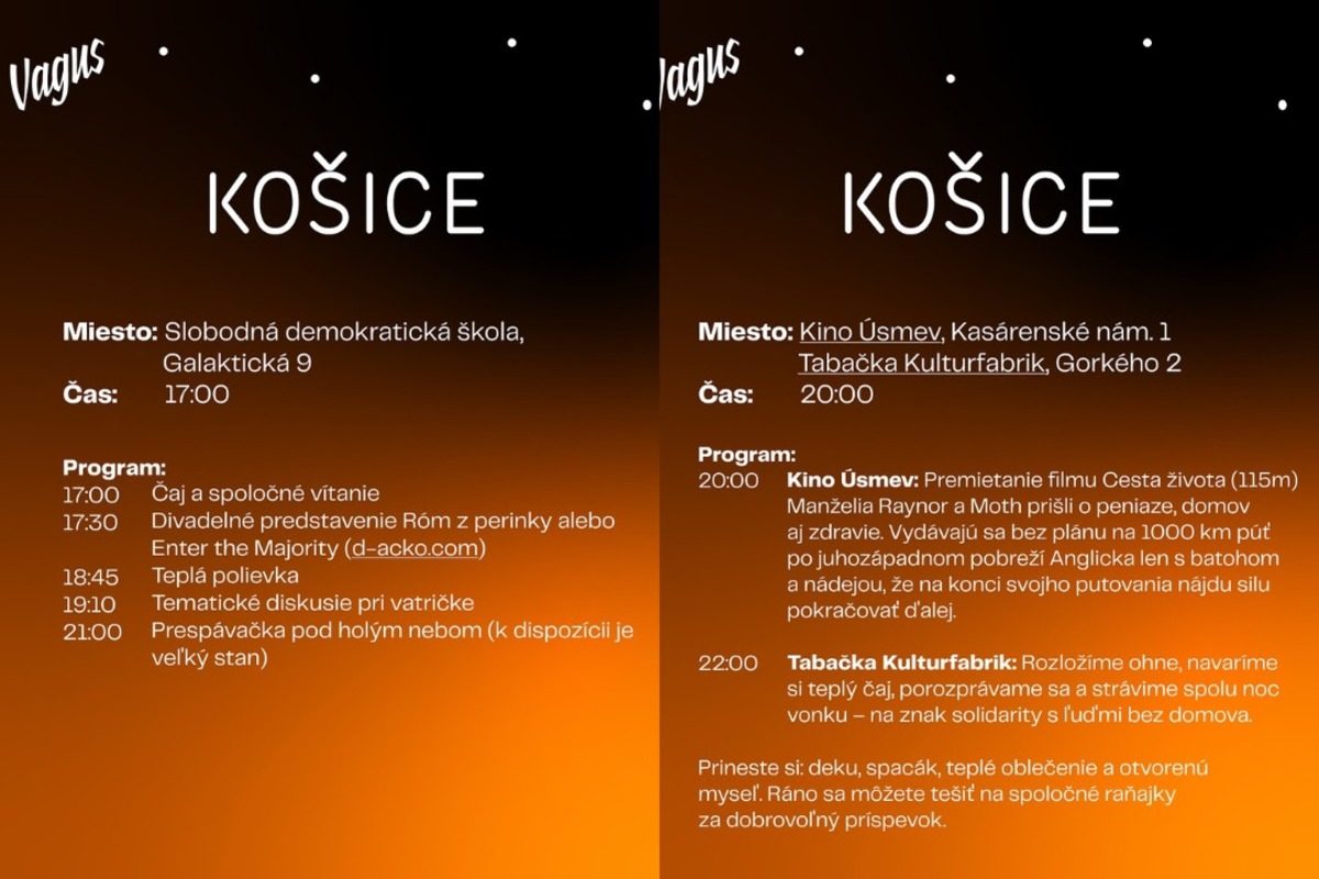 FOTO: Sprievodný program v rámci iniciatívy Noc vonku, foto 1