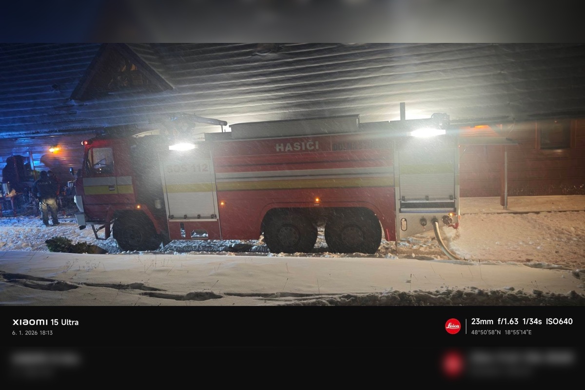 FOTO: Požiar pri penzióne Kráľov dvor, foto 3