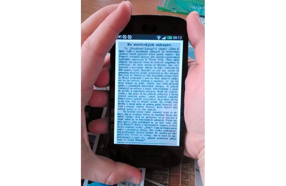 Digitalizácia SNK v Martine, foto 2