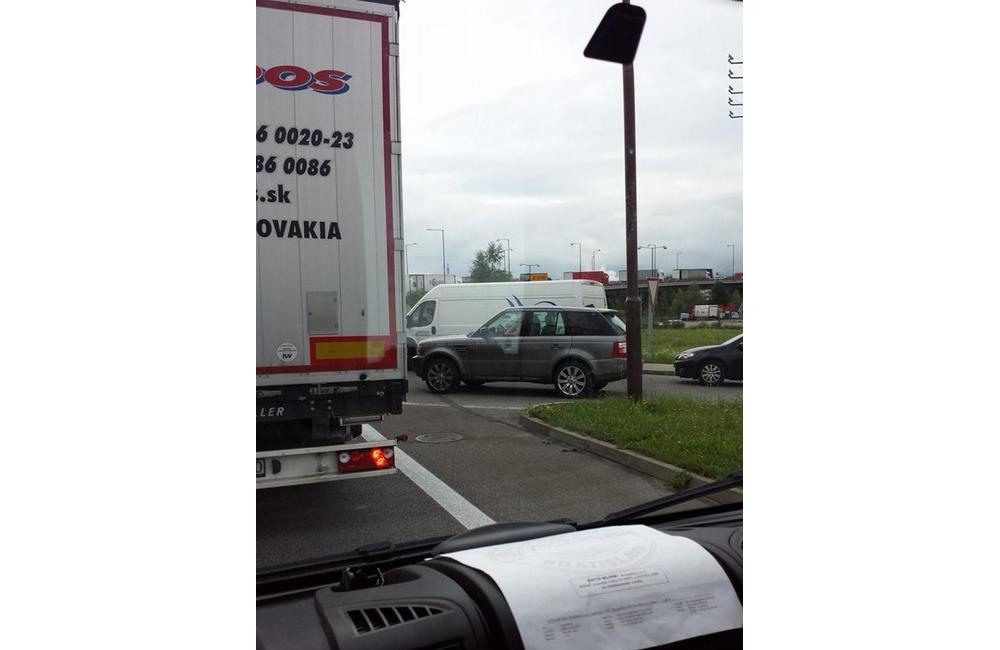 Dopravná nehoda na Šibeniciach 12.8.2014, foto 2
