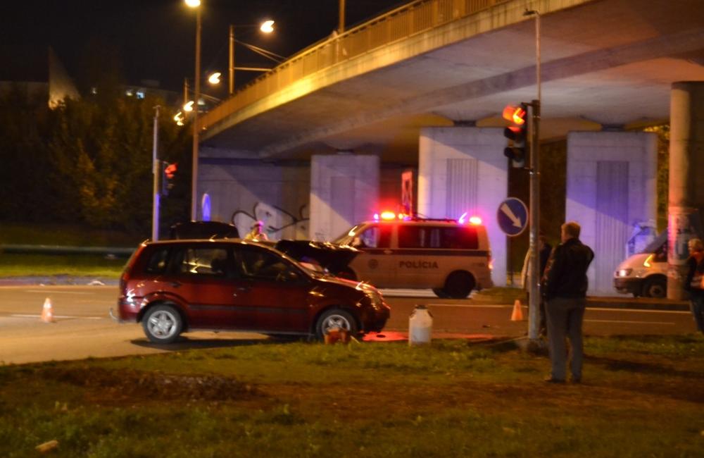 Dopravná nehoda pri Celulózke 9.10.2014, foto 1