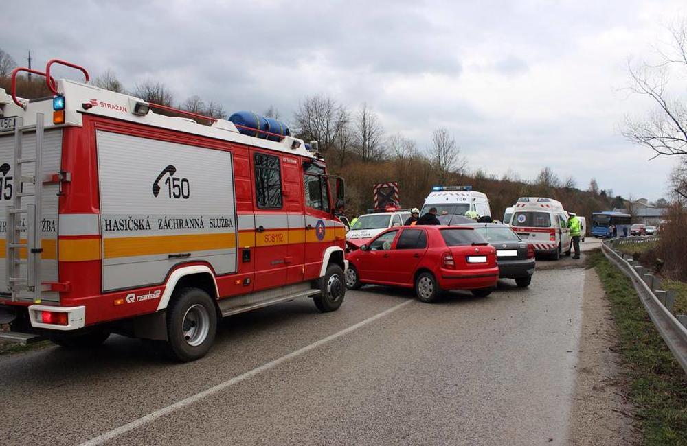 Dopravná nehoda - Belá pri Žiline, 17.3.2014, foto 1