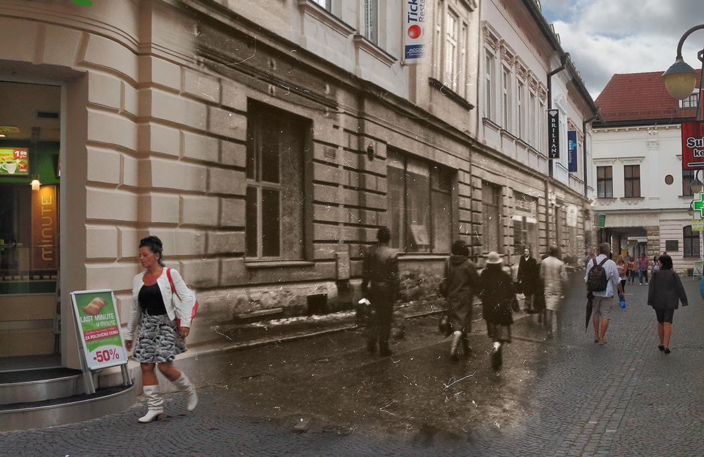 Historické fotografie Žiliny v porovnaní so súčasnosťou - V časť , foto 1