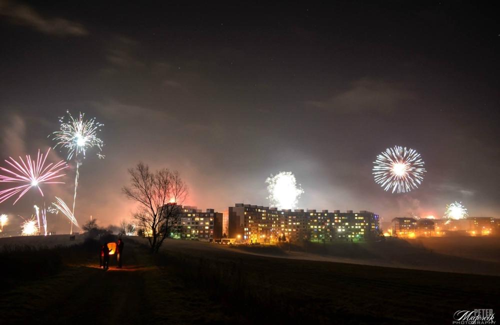 Novoročné ohňostroje, foto 1