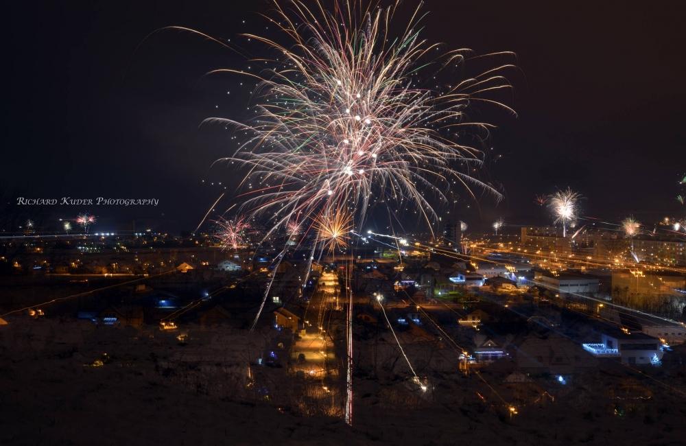Novoročné ohňostroje 2015, foto 1