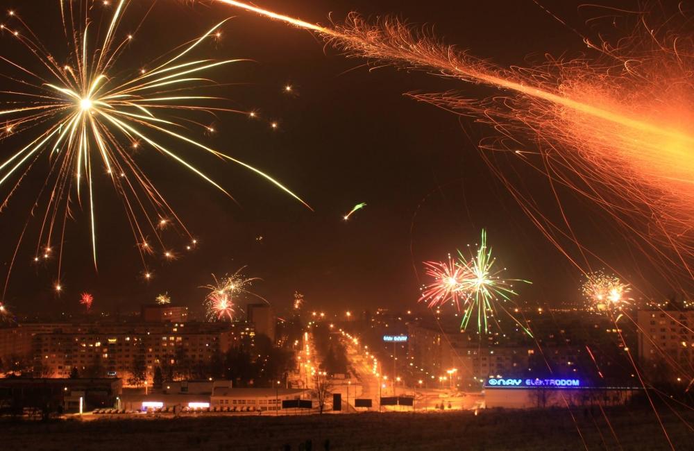 Novoročné ohňostroje 2015, foto 2