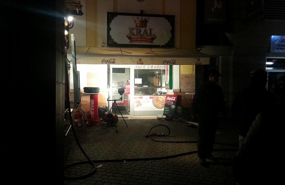Požiar predajne kebab na Hlinkovom námestí, foto 2