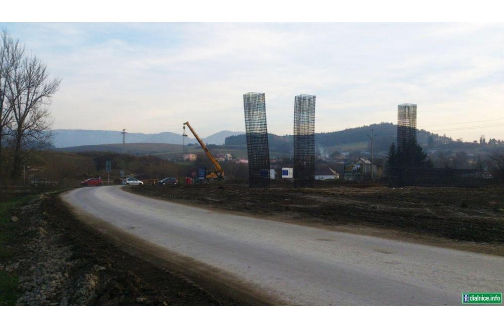 Práce na diaľnici D1 pri Lietavskej Lúčke, foto 4