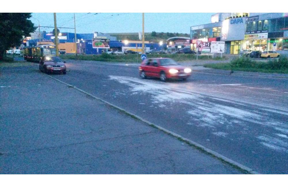 Rozliata farba na Solinkách, foto 1