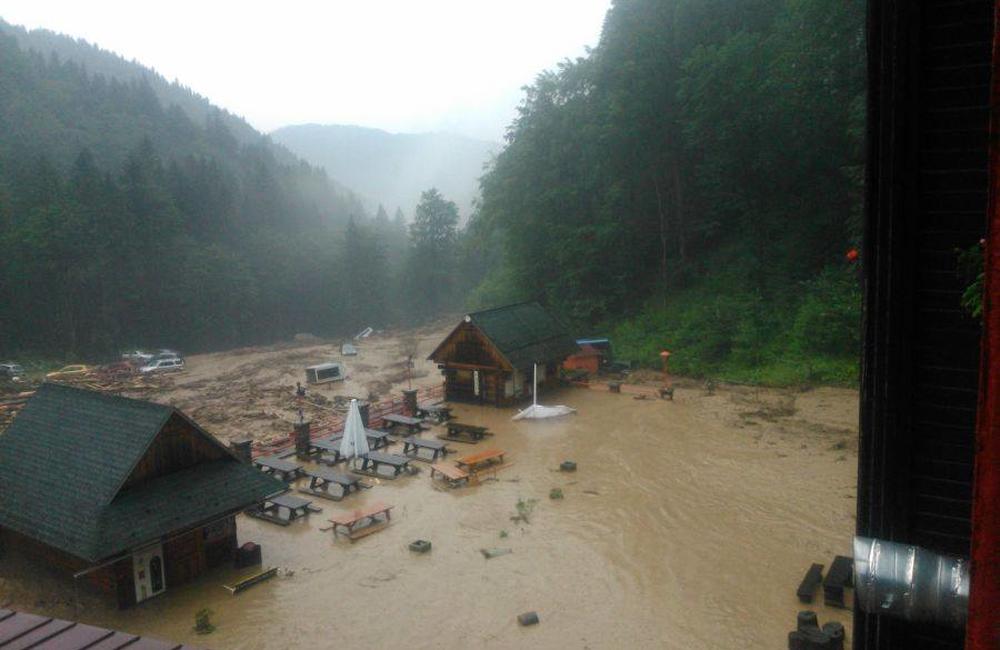 Silná búrka v Terchovej a Vrátnej - 21.7.2014, foto 6