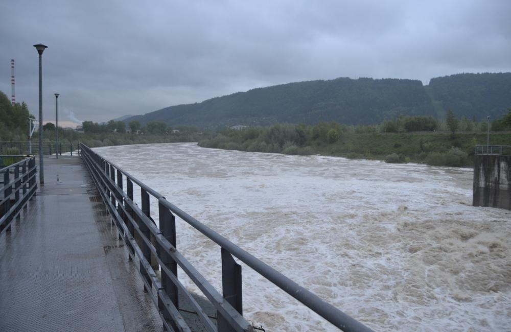 Vodné dielo Žilina po výdatných dažďoch 17.mája 2014, foto 6