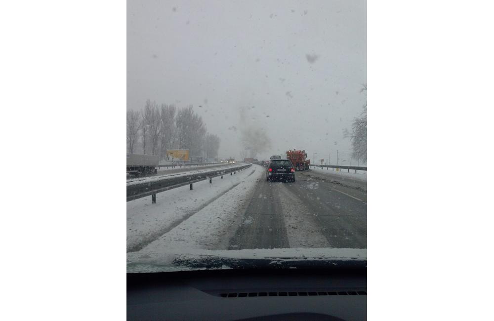 Výdatné sneženie 30.1.2015 v Žiline, foto 10