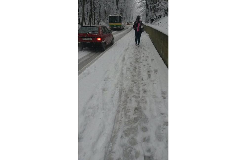 Výdatné sneženie 30.1.2015 v Žiline, foto 15