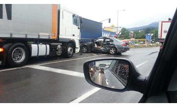 Dopravná nehoda  a kolóny na Kragujevskej 23.6.2015