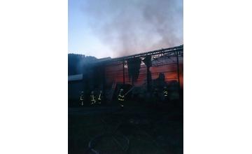 Požiar ovčína v obci Belá Zlieň 4.5.2015
