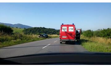 Dopravná nehoda dvoch vozidiel pri obci Belá 22.7.2015