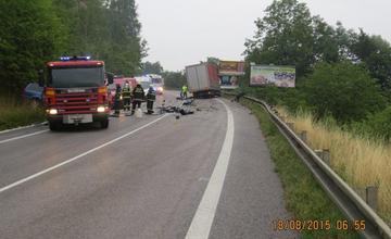 Tragická nehoda pri Strečne 18.8.2015