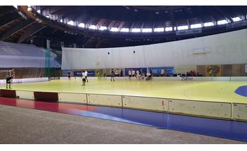 Športová hala na Bôriku - úmyselne zničené osvetlenie