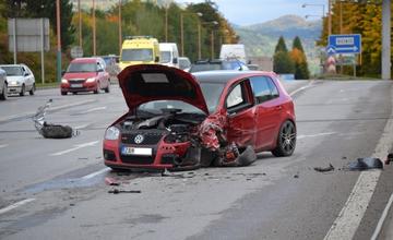 Dopravná nehoda na Nemocničnej - 16.10.2015