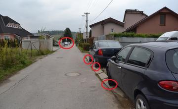 Problém s parkovaním na ulici Hronská v Trnovom