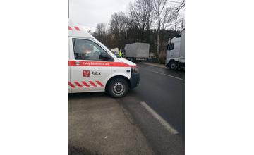 Nehoda Kysuce Podzávoz kamión 25.02.2016