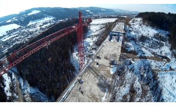 Najvyšší most na Slovensku je spojený - Most Valy 28.02.2016