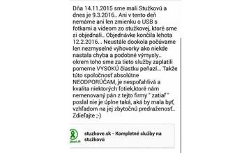 Nespokojní zákazníci spoločnosti, ktorá mala dodať video zo Stužkovej