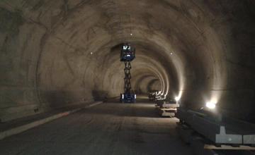 Fotografie z tunela Poľana pri Čadci - 3.4.2016