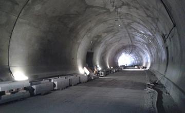 Fotografie z tunela Poľana pri Čadci - 3.4.2016