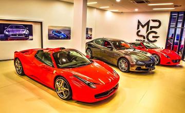 Unikátny showroom luxusných vozidiel MPSG Group Premium Cars