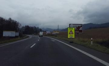 Vodiči počas uzávierky cesty I/18 blúdia po obci Strečno