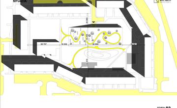 Parkovací dom Osiková ulica - návrh architektonické štúdio Atrium