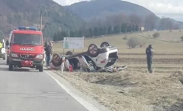 Dopravná nehoda pred obcou Belá - 4.3.2017