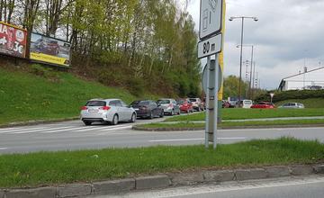 Dopravný kolaps v Žiline - 13.4.2017