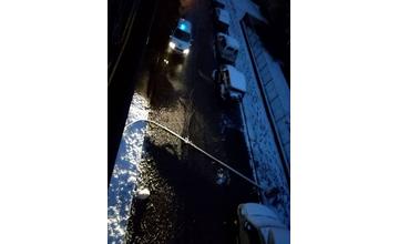 Stav ciest v Žilinskom kraji po snežení - 18.4.2017