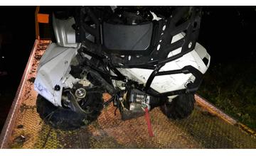 Nehoda štvorkolky v Bytči - 1.6.2017