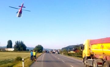 Nehoda motocyklistu pri Bytči - 19.6.2017