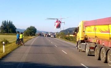 Nehoda motocyklistu pri Bytči - 19.6.2017