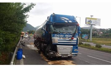 Dopravná nehoda pri mestskej časti Budatín - 13.7.2017