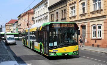 Testovanie nového trolejbusu pre DPMŽ v českej Plzni
