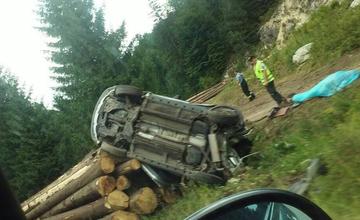 Dopravná nehoda pri obci Čičmany - 23.7.2017