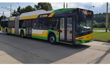 Nový trolejbus DPMŽ 