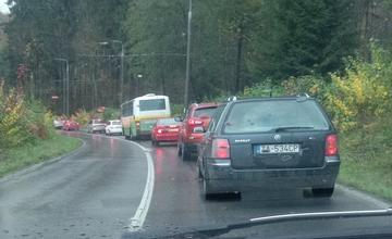 Kolaps dopravy v Žiline 27.10.2017